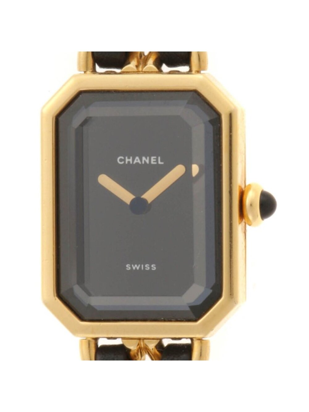 Chanel Premiere M Watch Black Quartz